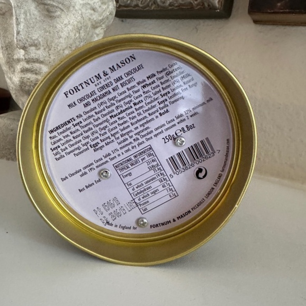 Fortnum And Mason's Musical Merry-Go-Round Empty Tin 7" From England - Picture 5 of 5